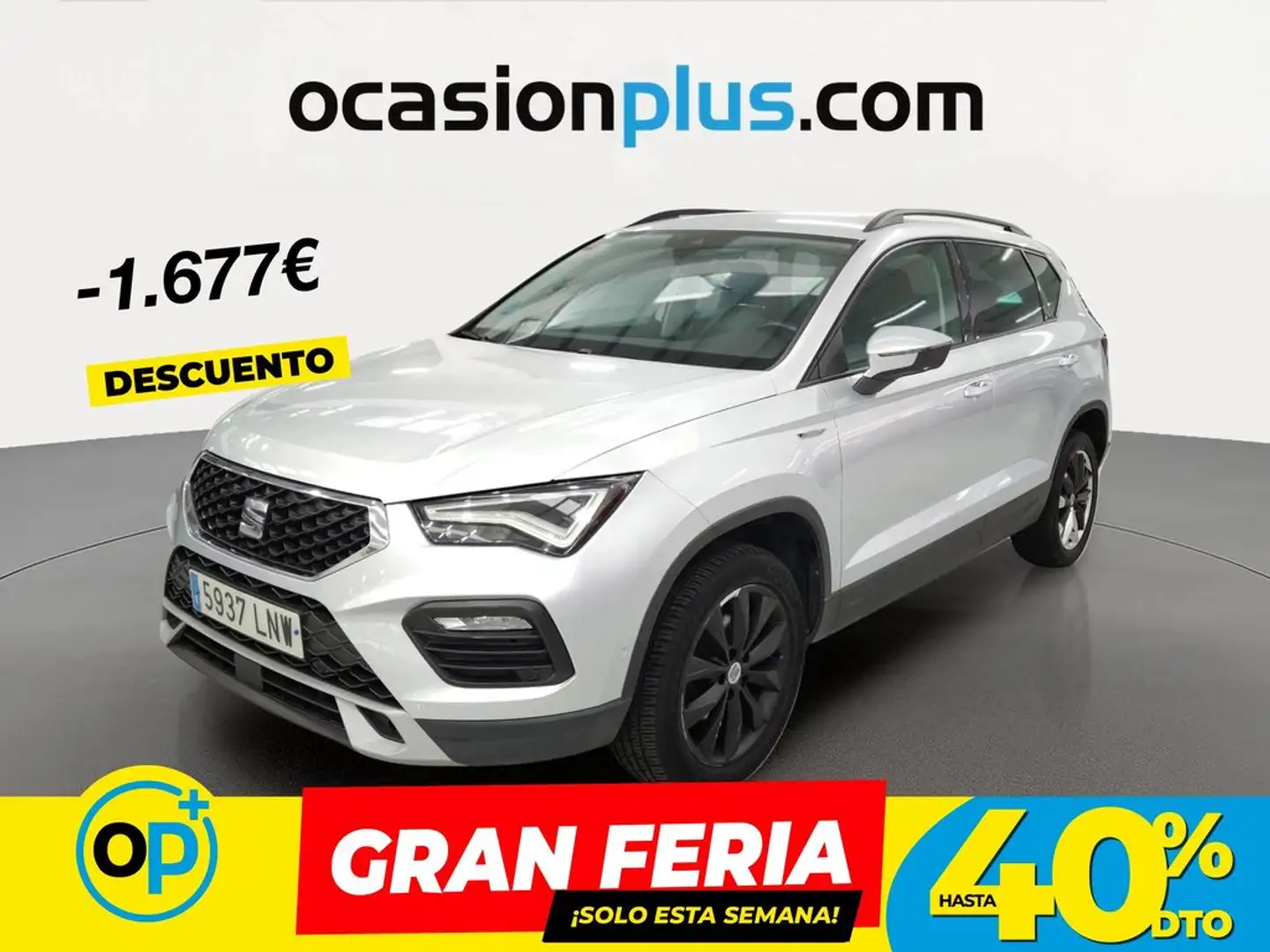 SEAT Ateca 1.5 EcoTSI S&S Style Go DSG Gris - 1