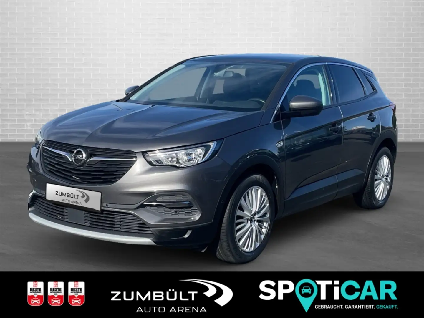 Opel Grandland Inno 1.2T  +Pano eHeckl. SHZ Apple CarPlay Android Grau - 1