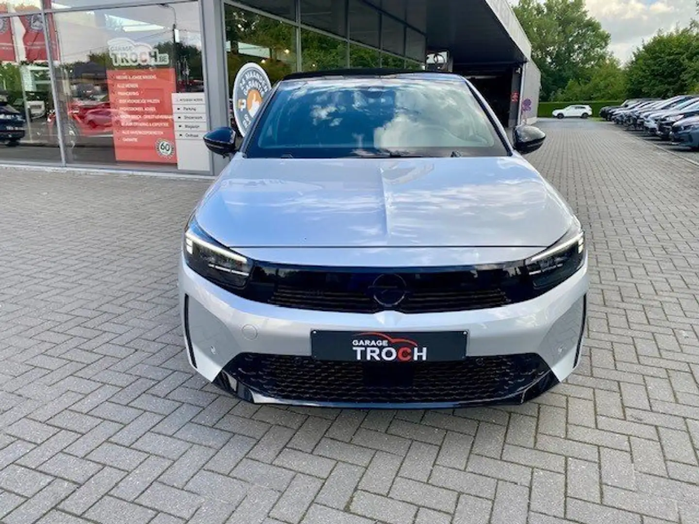 Opel Corsa 1.2 Turbo GS Navi/App connect/Camera + PDC V&A... Argent - 2