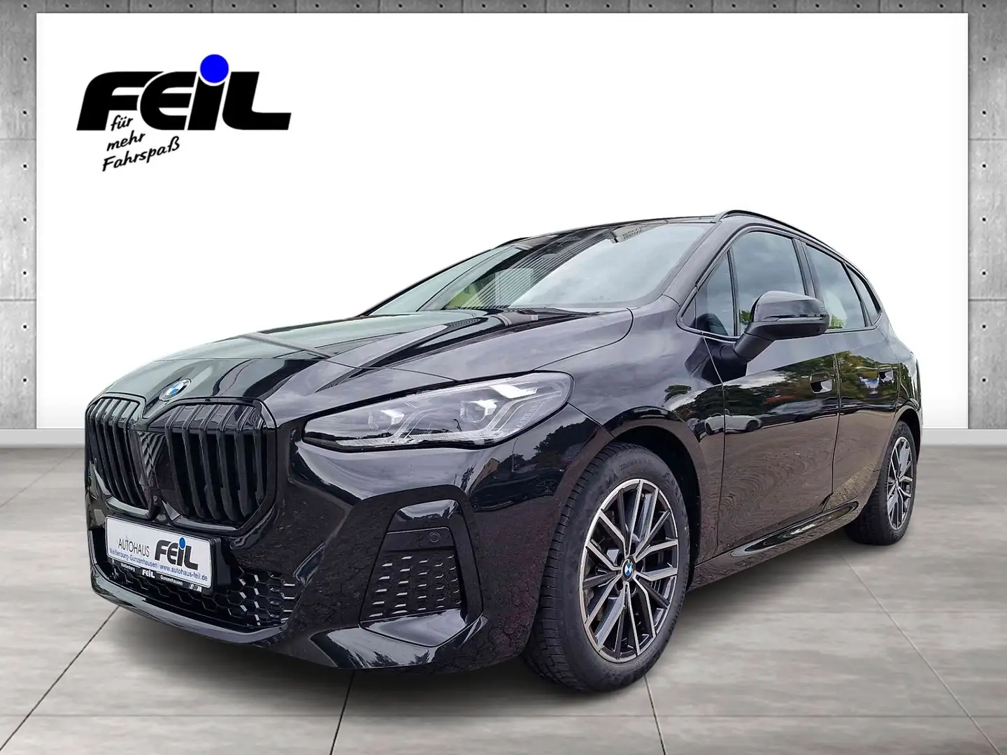 BMW 218 d M Sport Schwarz - 1