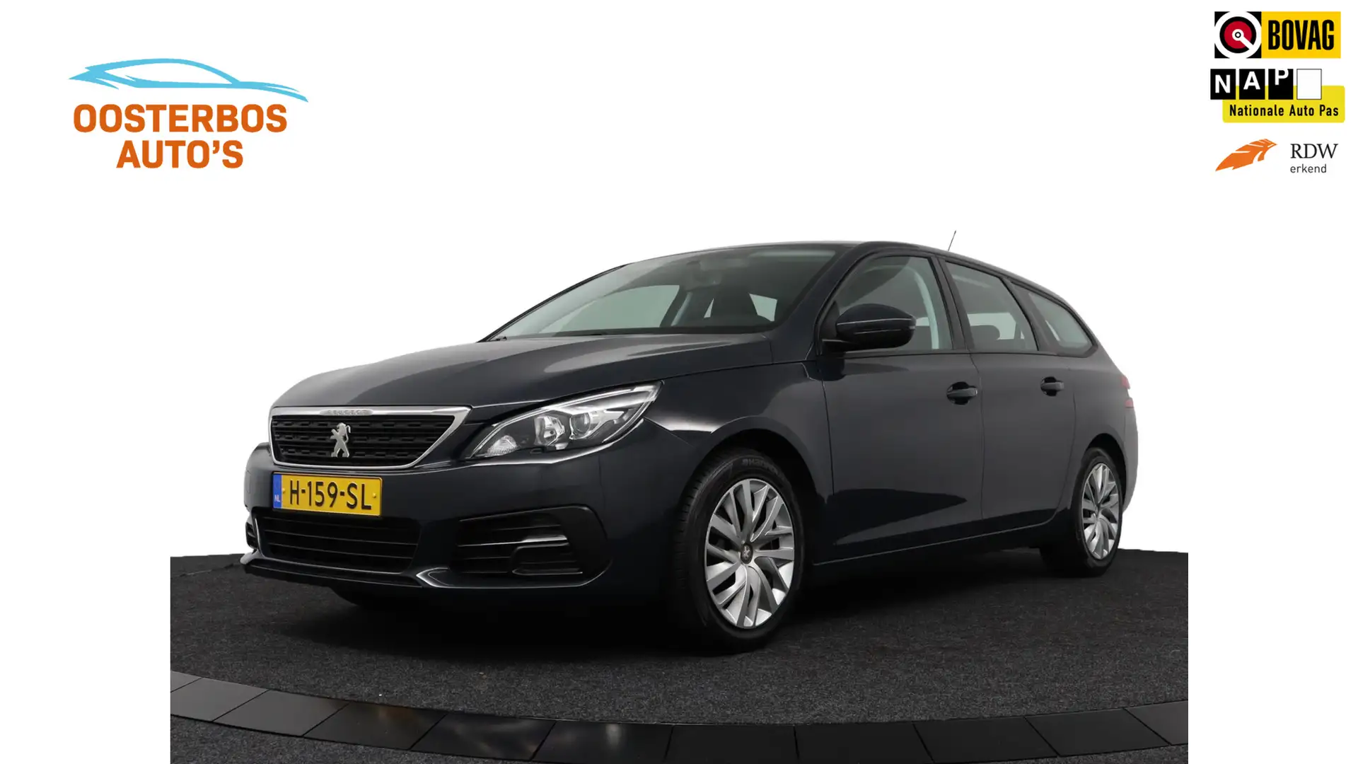 Peugeot 308 SW 1.2 T 110pk Blue Lease - Navi/Carplay/Blue Toot Gris - 1
