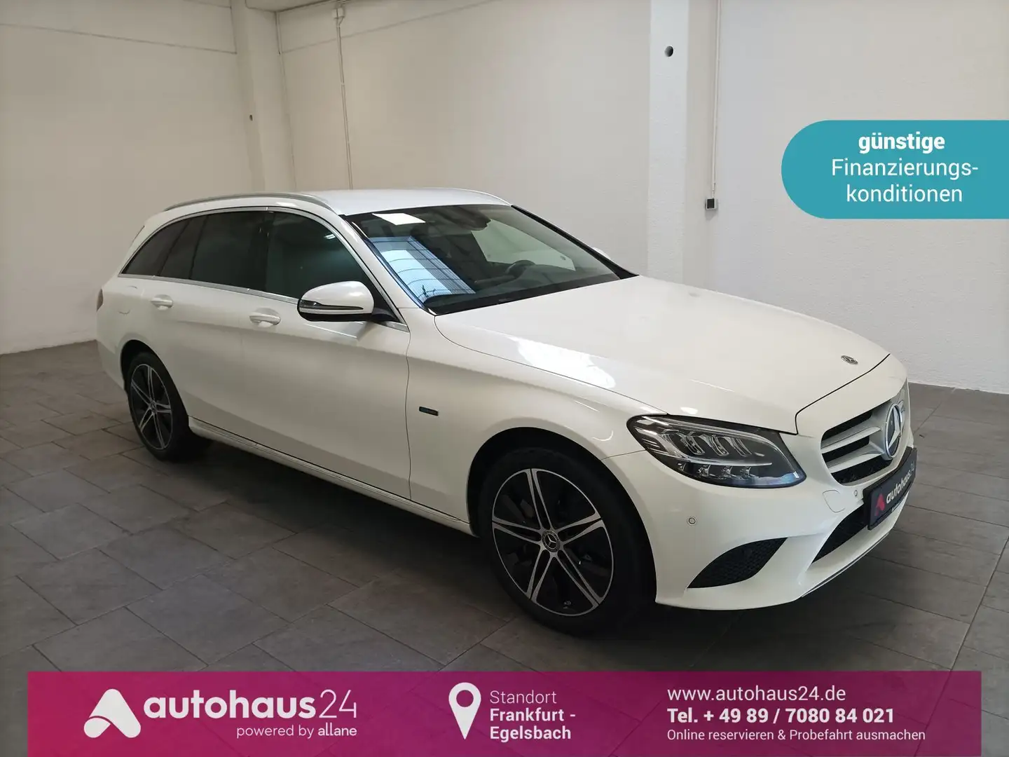 Mercedes-Benz C 300 e T  Avantgarde AHK|Navi|HUD|Burmester White - 1