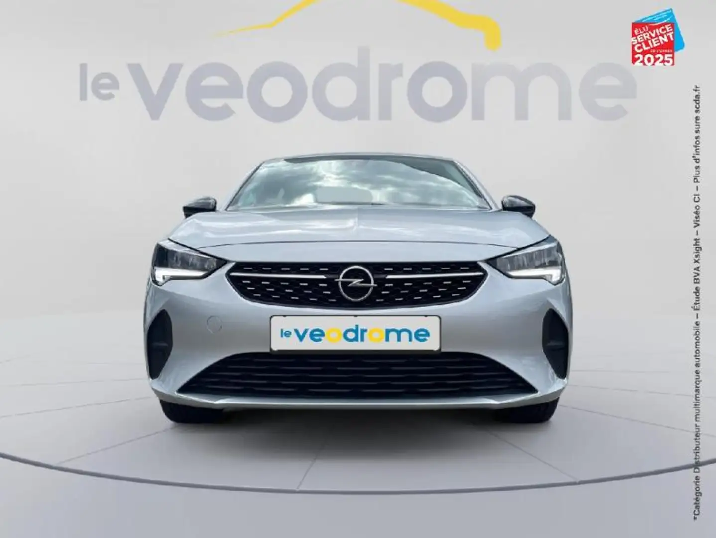 Opel Corsa-e 1.2 75ch Elegance Business GPS Carplay Gris - 2