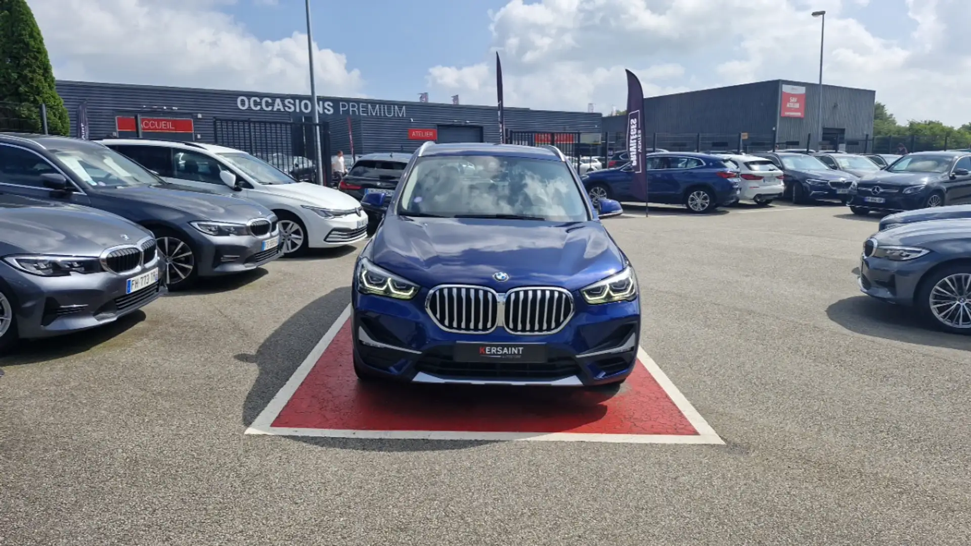 BMW X1 F48 LCI SDRIVE 18I 140 CH DKG7 XLINE Bleu - 2