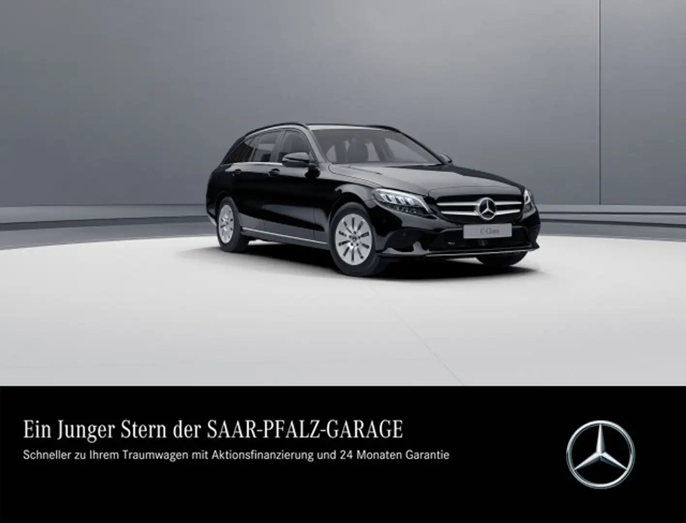 Mercedes-Benz C 220 C 220 d T CARPLAY*DISTR*PTS*R-KAM*LED*SHZ*COMAND Schwarz - 2