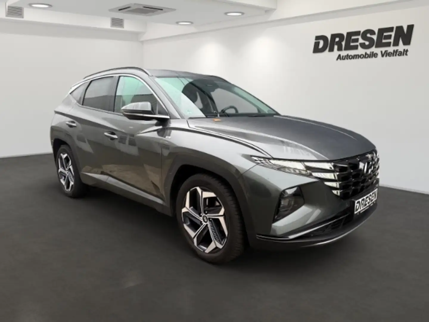 Hyundai TUCSON Prime 1.6 CRDi+Navi+Leder+LED+ACC Grijs - 2