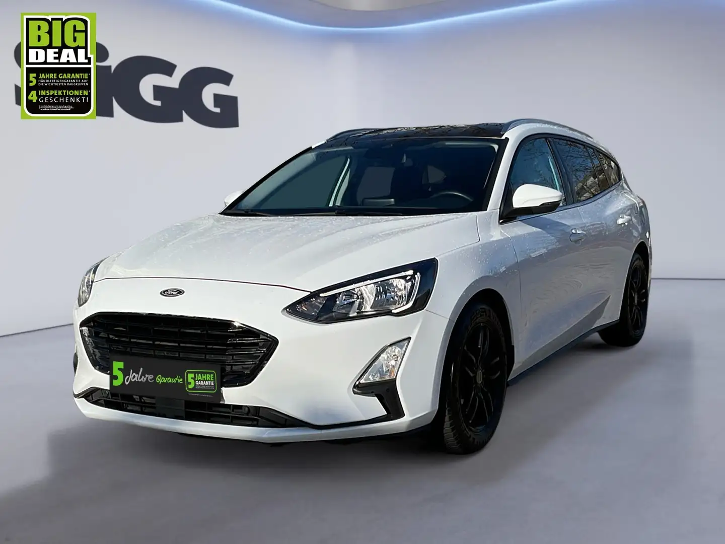 Ford Focus Turnier 1.5 Diesel NAV + AHK + Garantie Blanc - 2