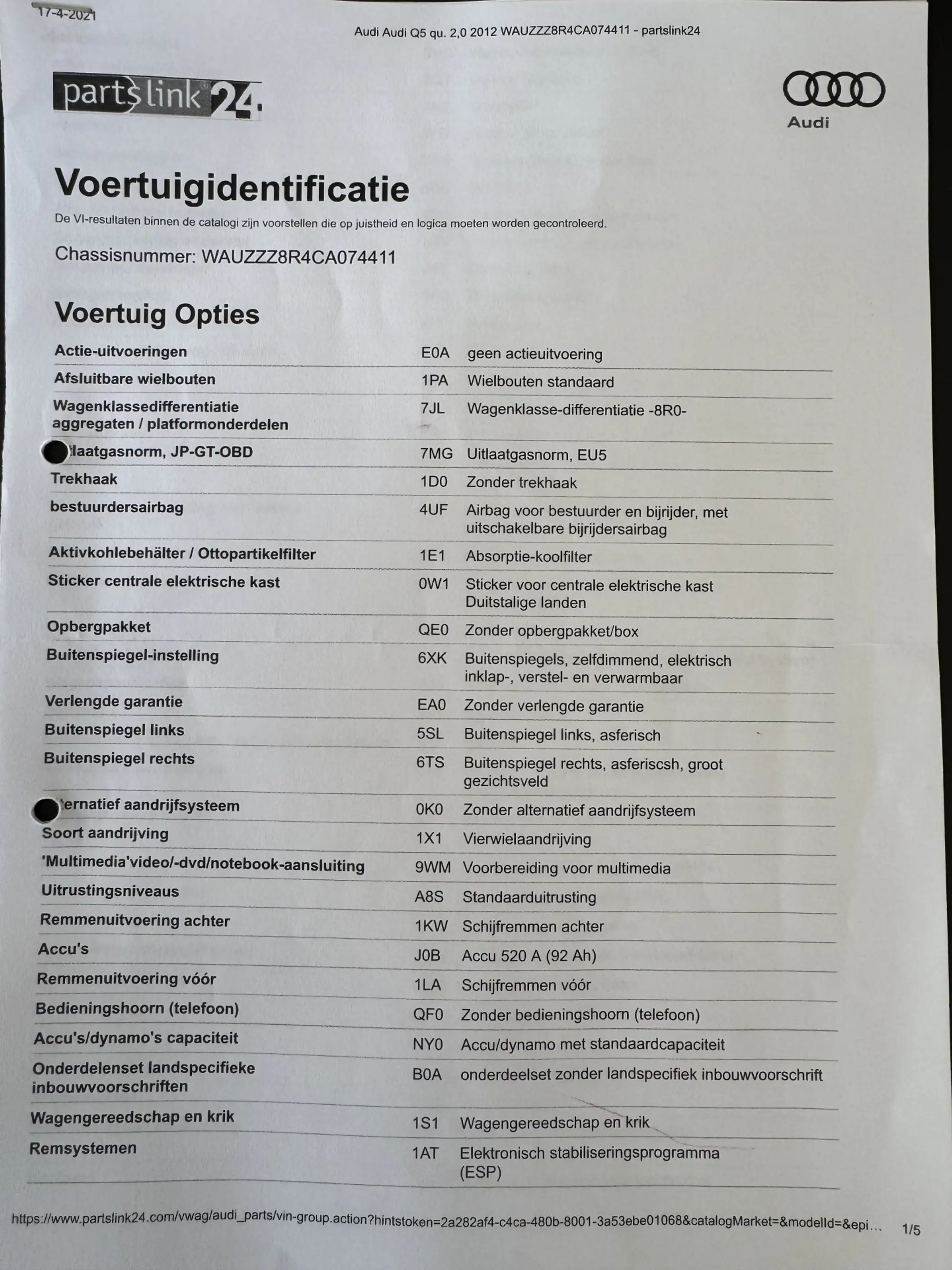 Audi Q5 2.0 TFSI quattro Pro Line S-LINE PANORAMA-VAG ONDE — photo 28