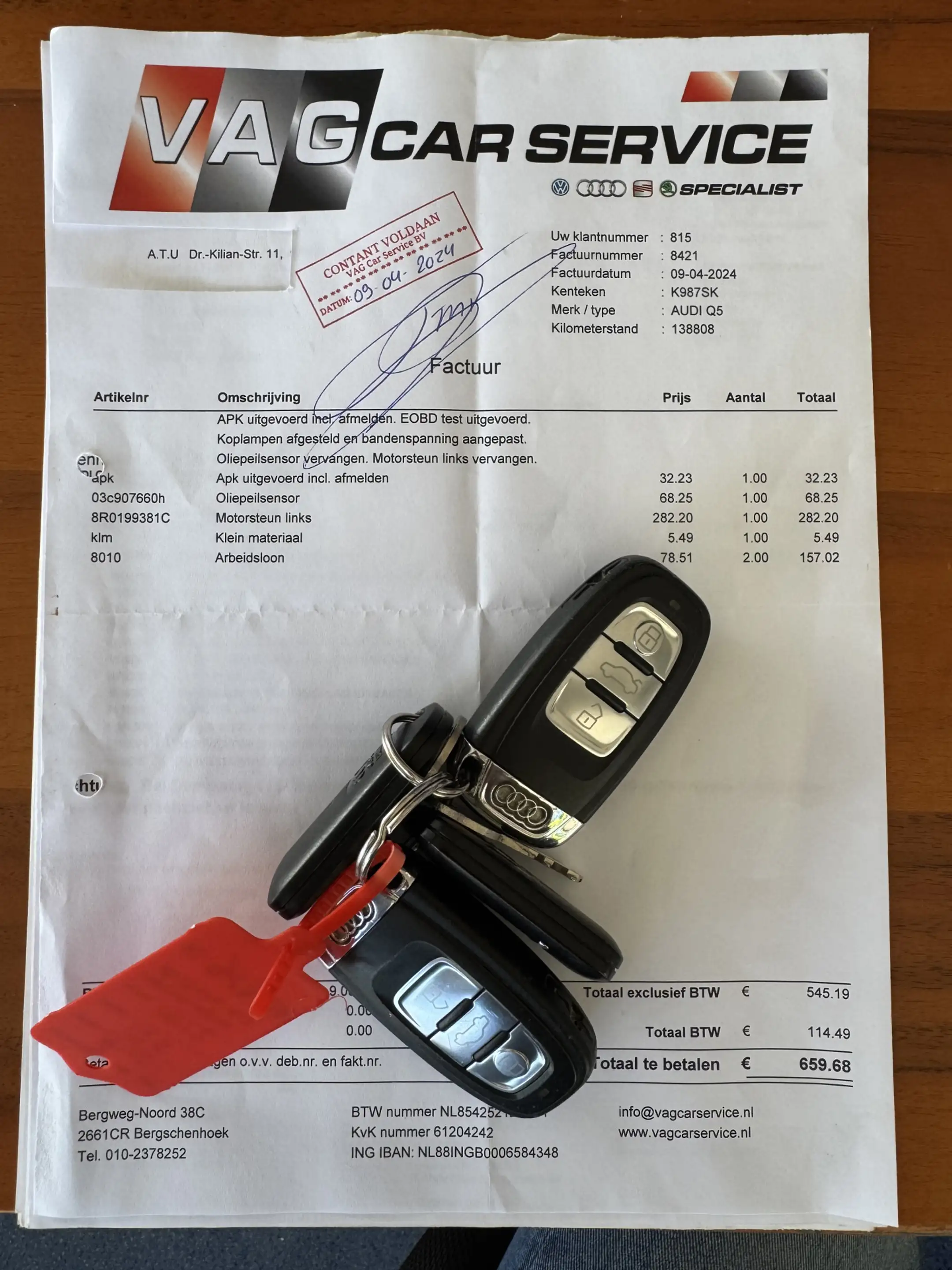 Audi Q5 2.0 TFSI quattro Pro Line S-LINE PANORAMA-VAG ONDE — photo 32