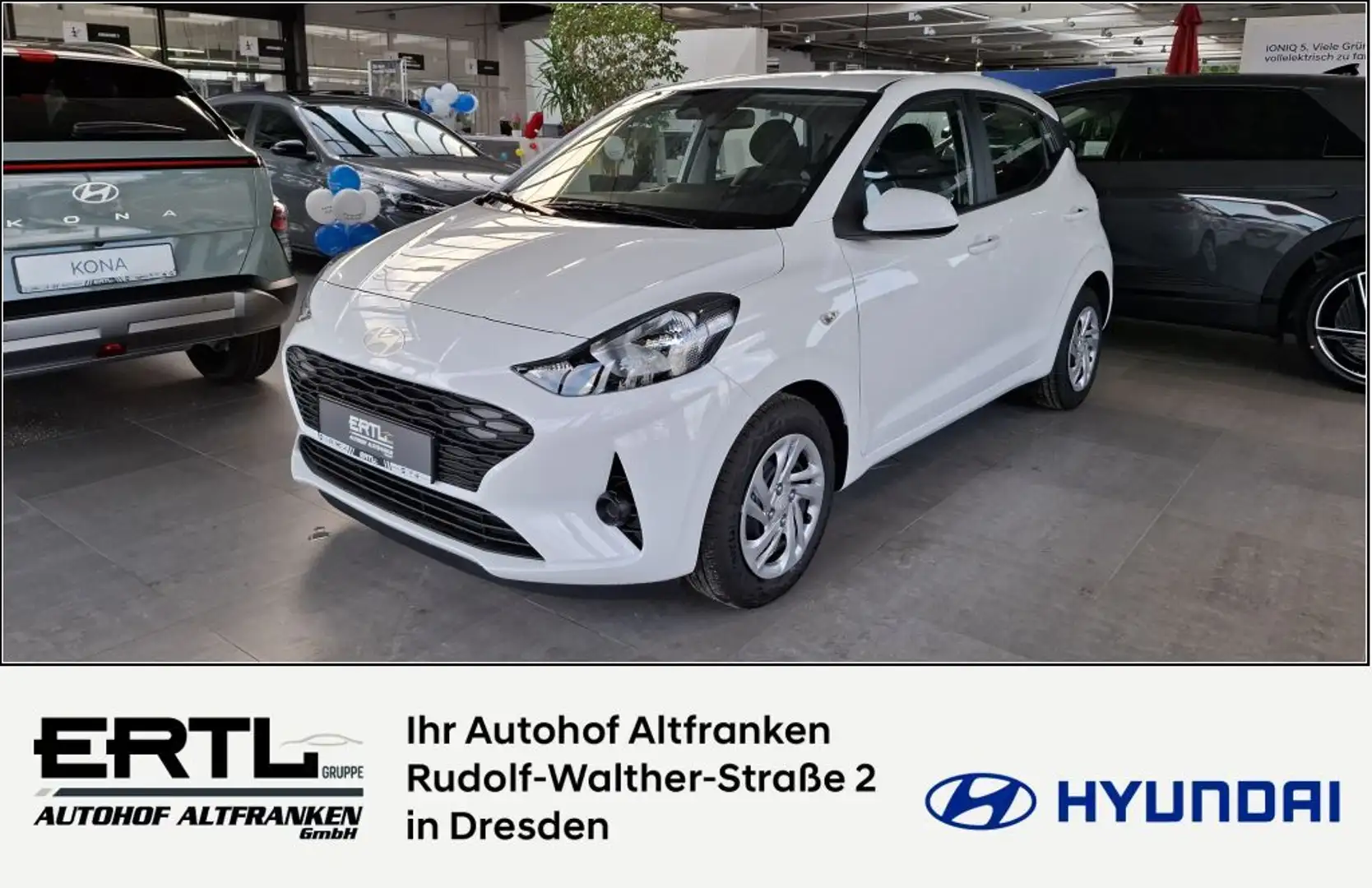 Hyundai i10 MJ25 1.0 Select Weiß - 1