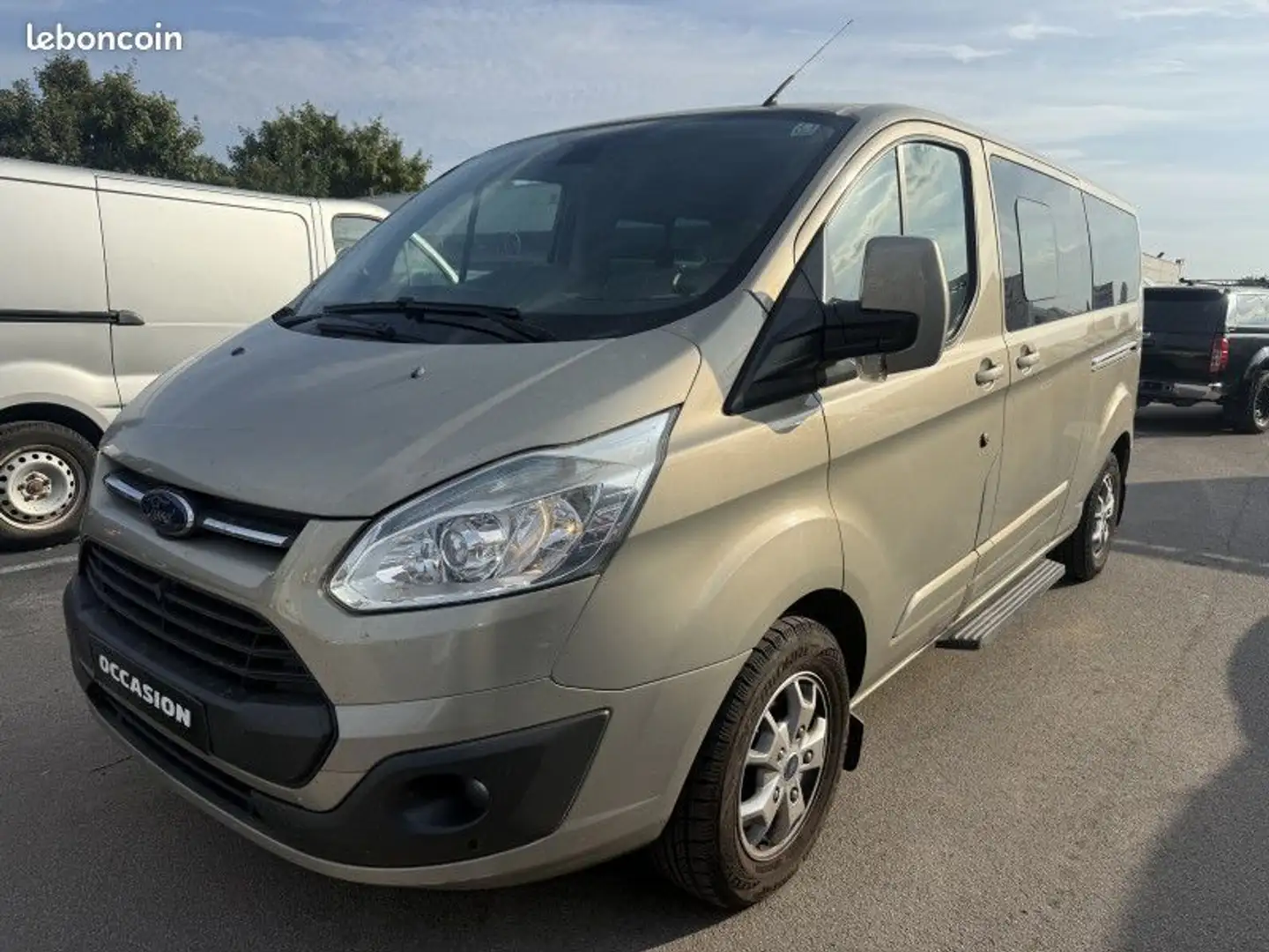 Ford Transit Custom TRANSIT KOMBI 310 L2H1 2.2 TDCI 125CH TREND Beige - 1