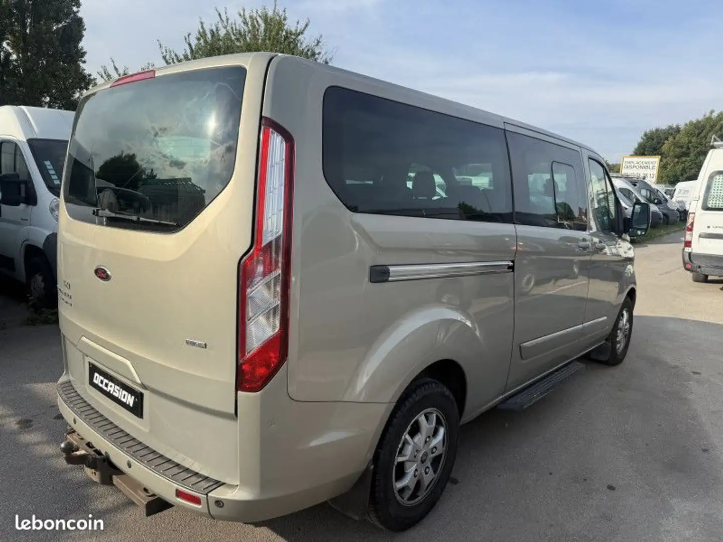Ford Transit Custom TRANSIT KOMBI 310 L2H1 2.2 TDCI 125CH TREND Beige - 2