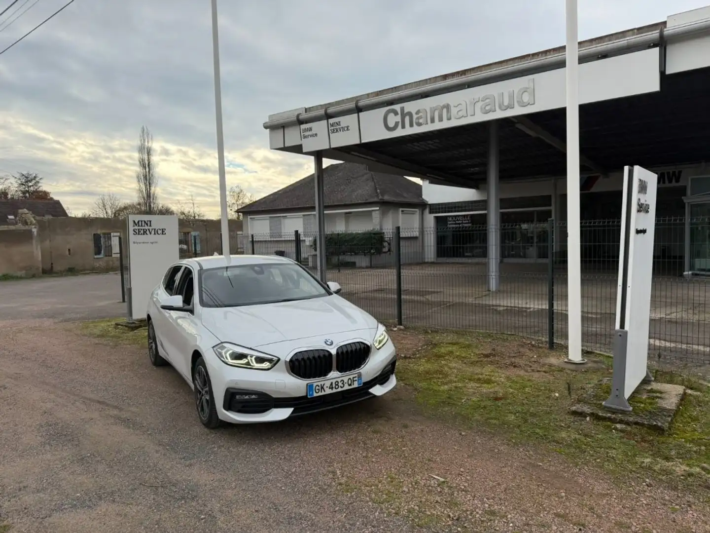 BMW 116 116d BUSINESS Blanc - 1