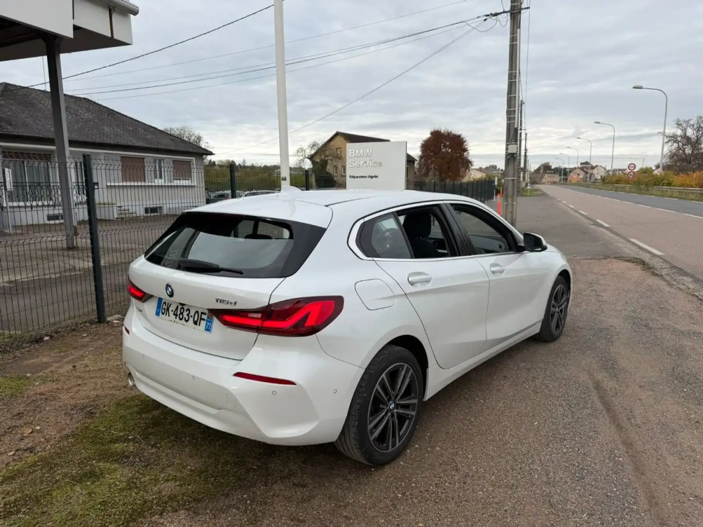 BMW 116 116d BUSINESS Blanc - 2