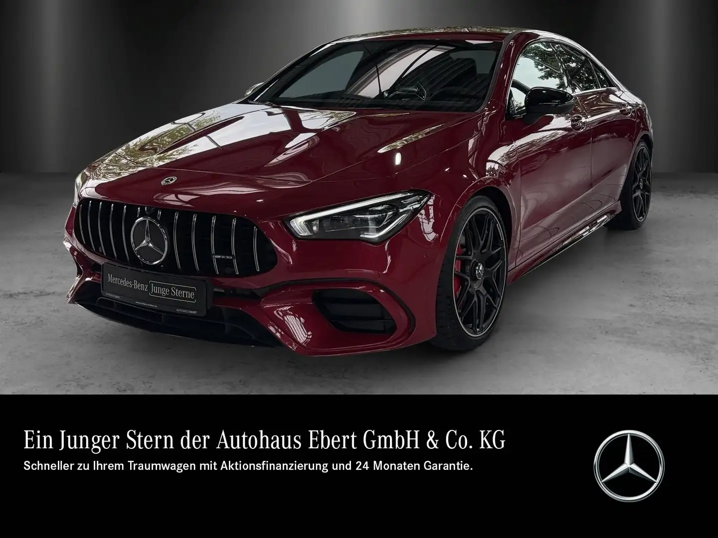 Mercedes-Benz CLA 45 AMG CLA45S Perf.Sitze MLED Driver's Memo Night KeyGo Czerwony - 1