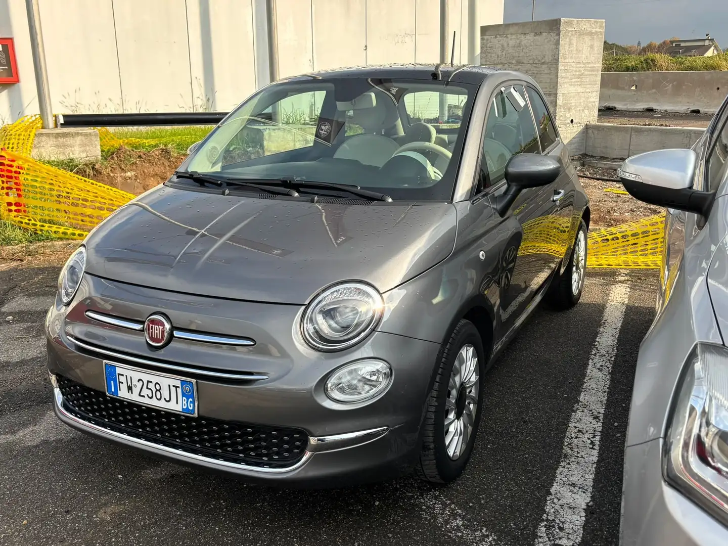 Fiat 500 500 III 2015 1.2 Lounge easypower Gpl 69cv my19 Argento - 1