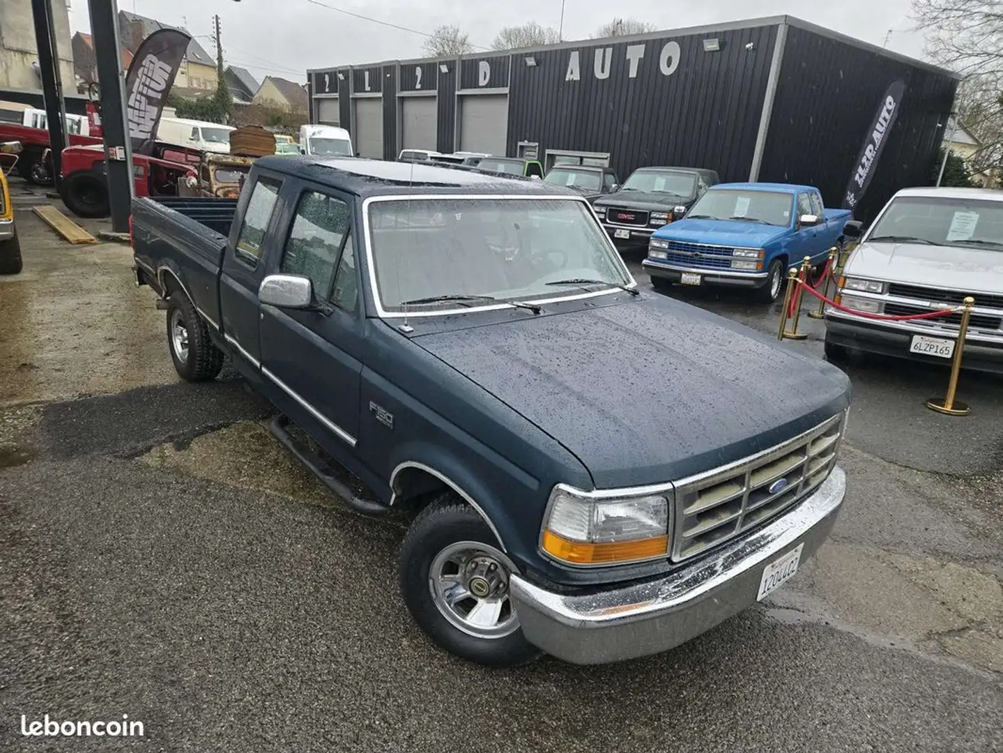 Ford F 150 F 150 5.0 V8 extended cab 6 places Bleu - 1