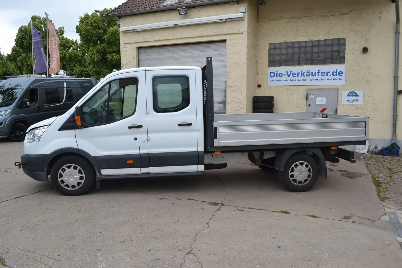 Ford Transit Pritsche 350 L3 Doppelkabine Trend Weiß - 2
