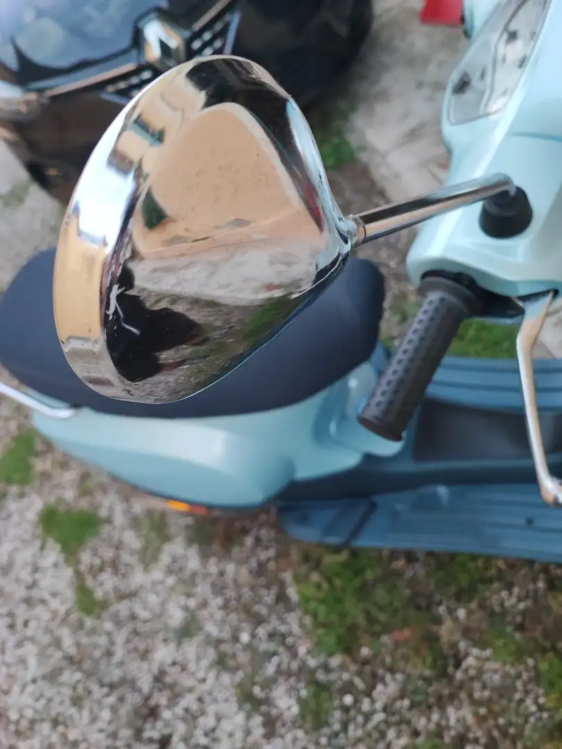 Vespa LX 50 scooter 4T Blauw - 1