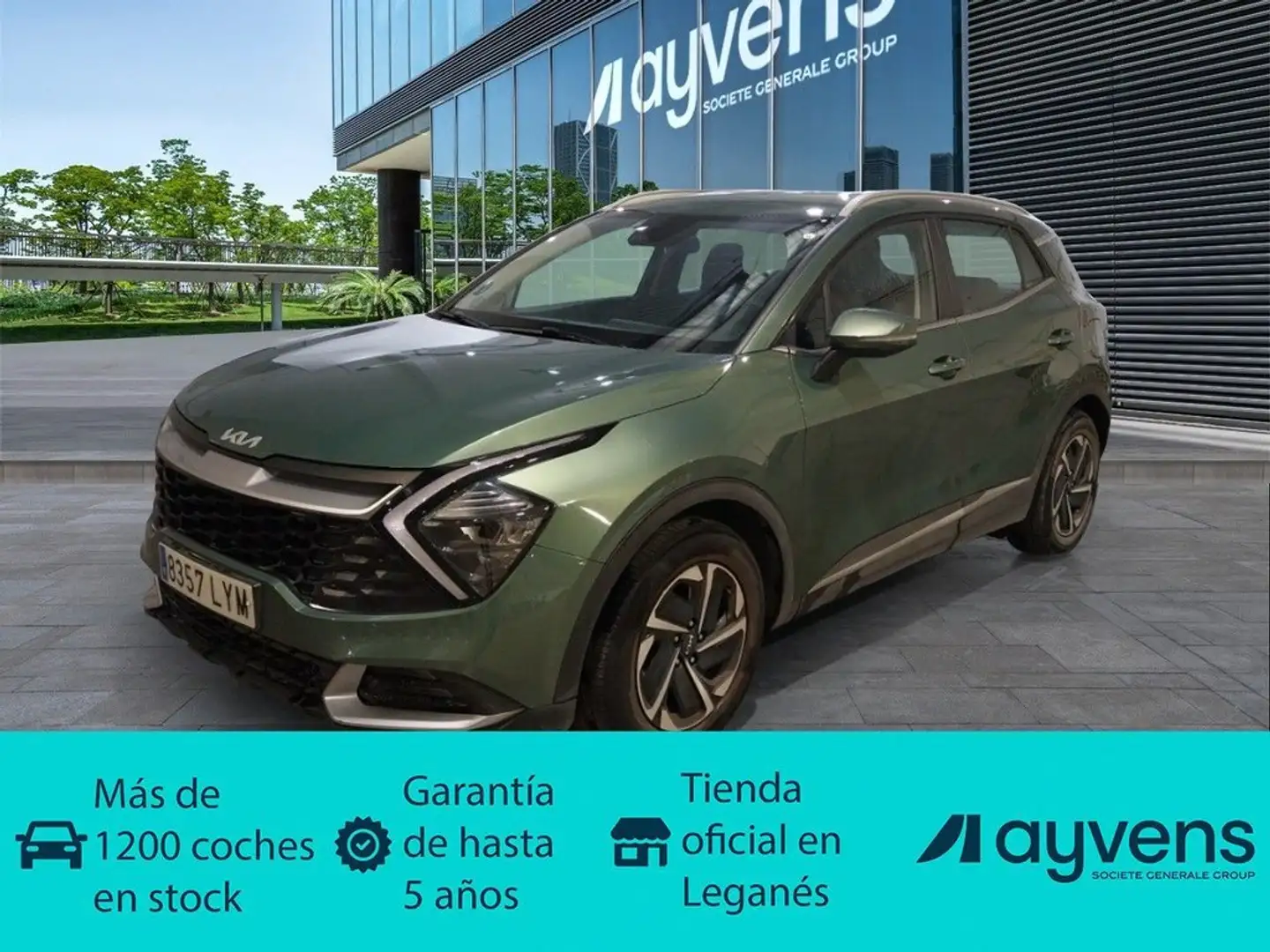 Kia Sportage 1.6 T-GDi MHEV Drive 150 Verde - 1