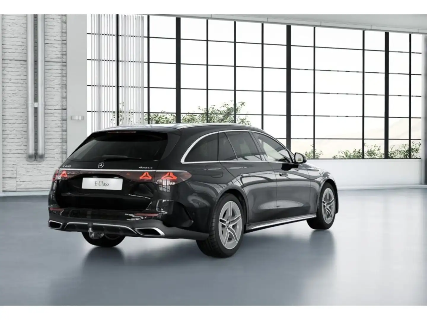 Mercedes-Benz E 450 4 T AMG-Sport/Pano/AHK/Digital/360/Distr Zwart - 2