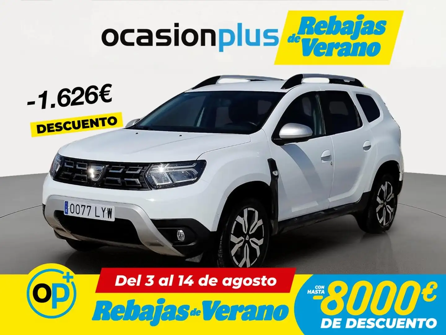 Dacia Duster 1.3 TCe EDC Prestige 4x2 110kW Blanco - 1