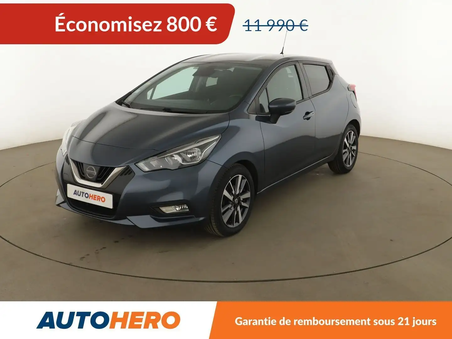 Nissan Micra 1.5 dCi N-Connecta Gris - 1