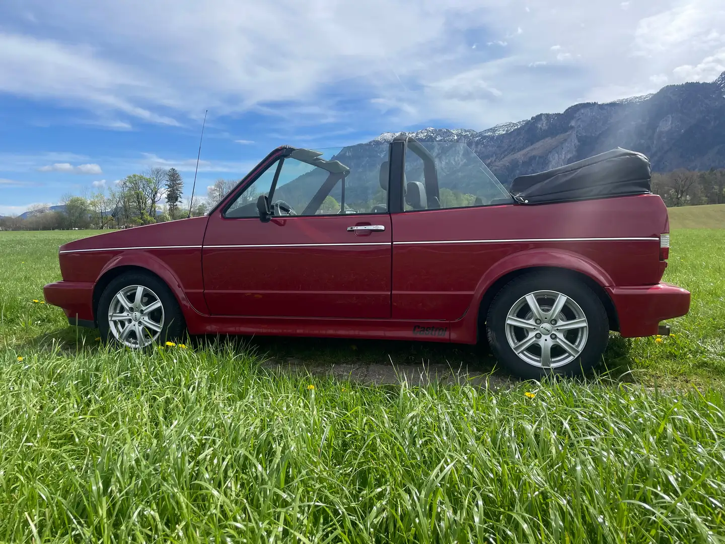 Volkswagen Golf Cabriolet Golf Cabrio (GL) Rojo - 2