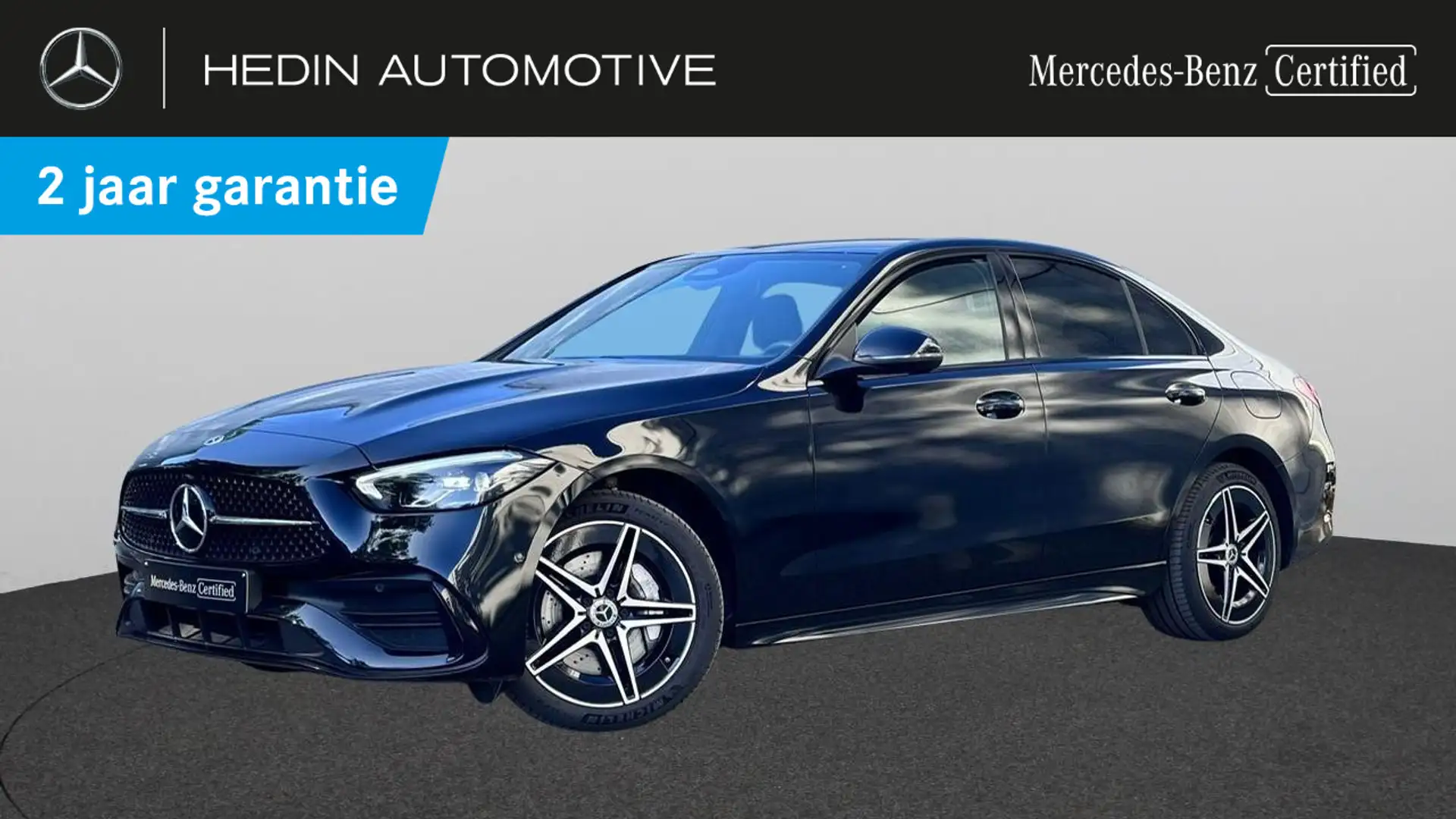 Mercedes-Benz C 300 e Berline AMG Line | Nightpack | Memory Zetels | S Noir - 1