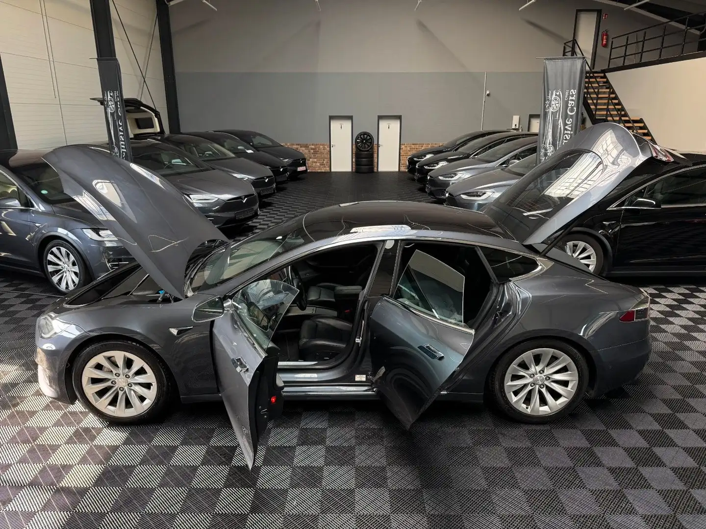 Tesla Model S MODEL S LONG RANGE RAVEN | AP 3.0 |TRAILER HIT | Gris - 2