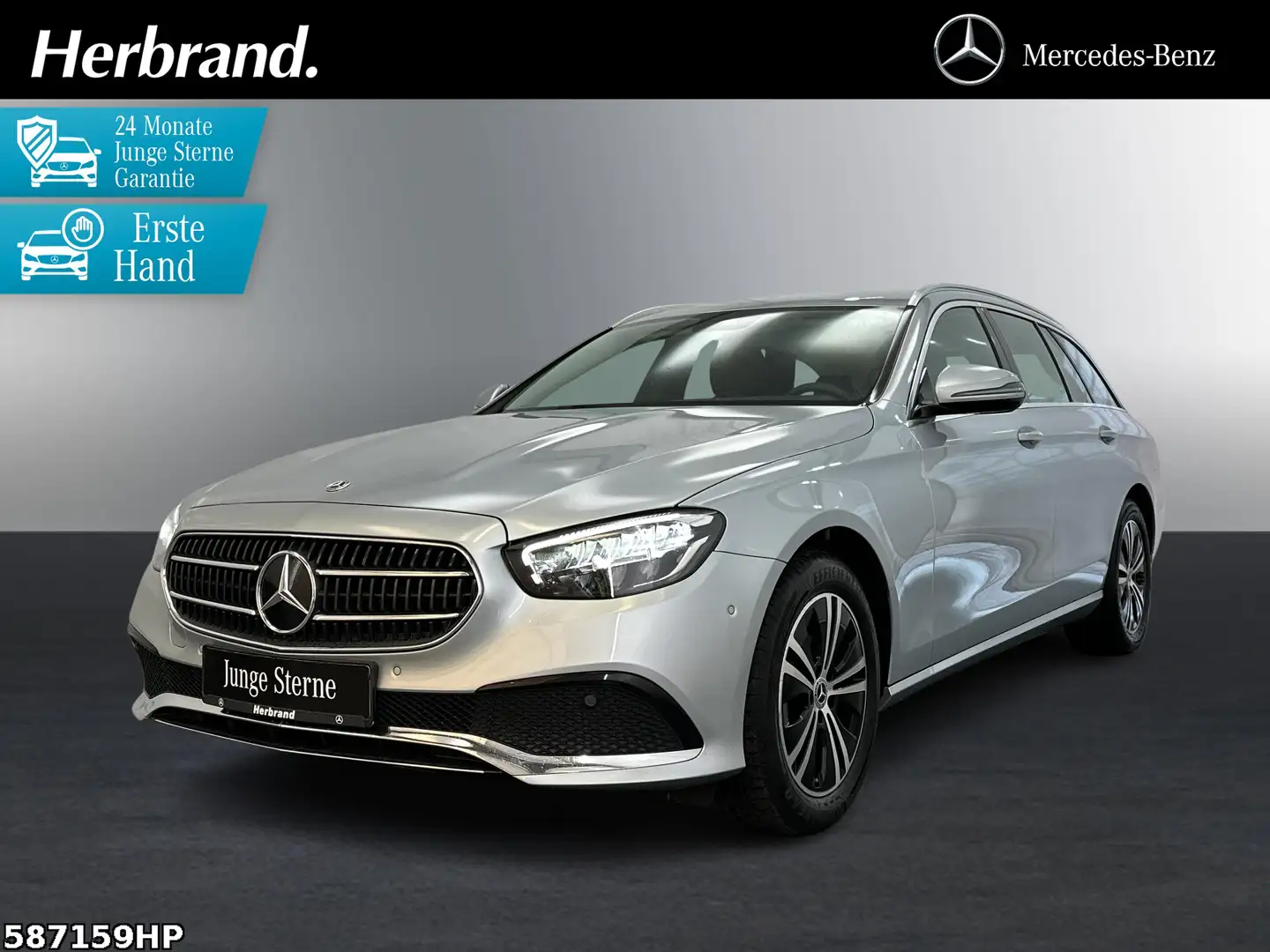 Mercedes-Benz E 220 d T Avantgarde  LED Ambiente. Sitzheizung. Silber - 1