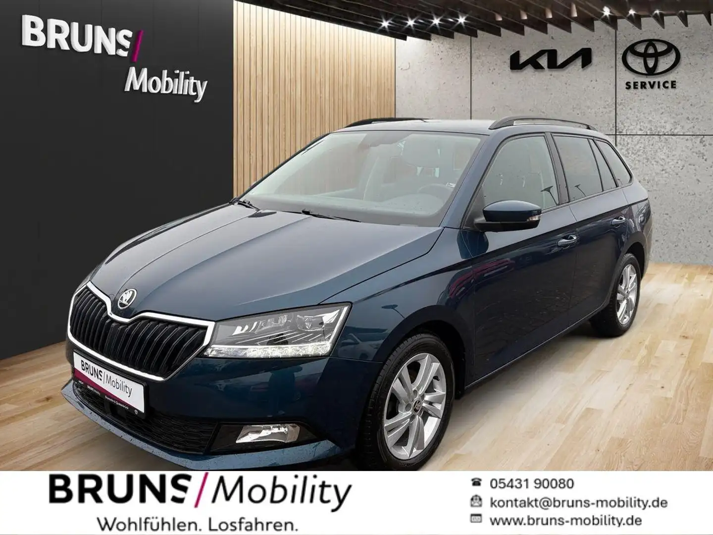 Skoda Fabia Combi Style 1.0 TSI Blu/Azzurro - 1