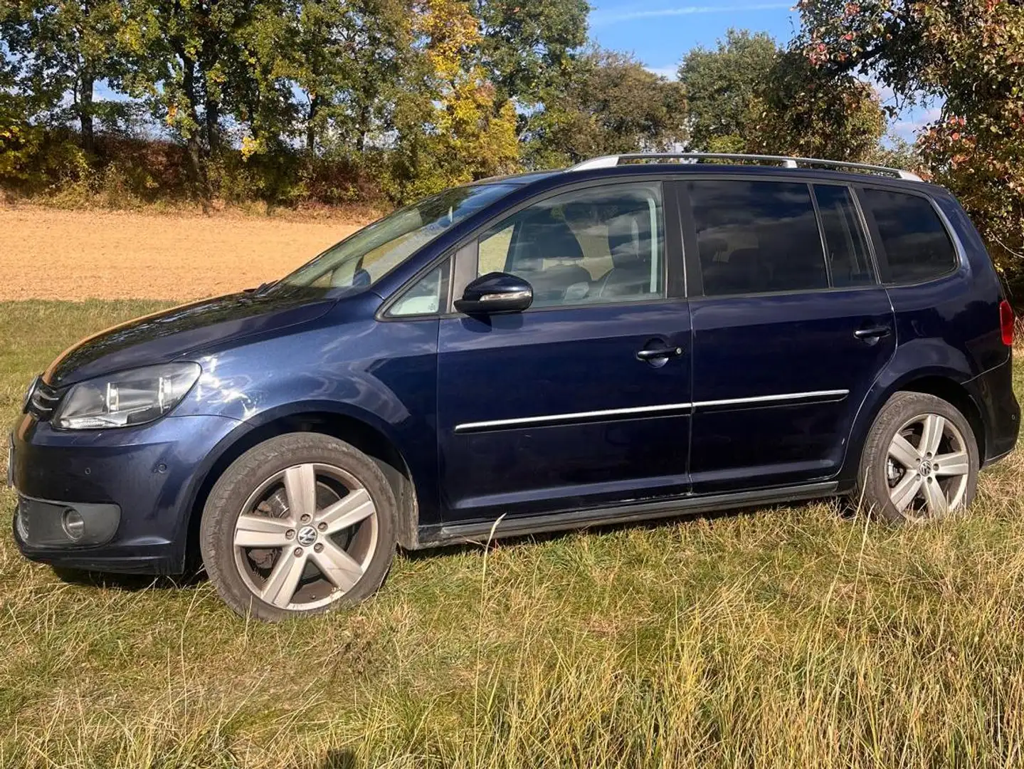 Volkswagen Touran Touran Highline 2,0 TDI DPF DSG Highline Blau - 1