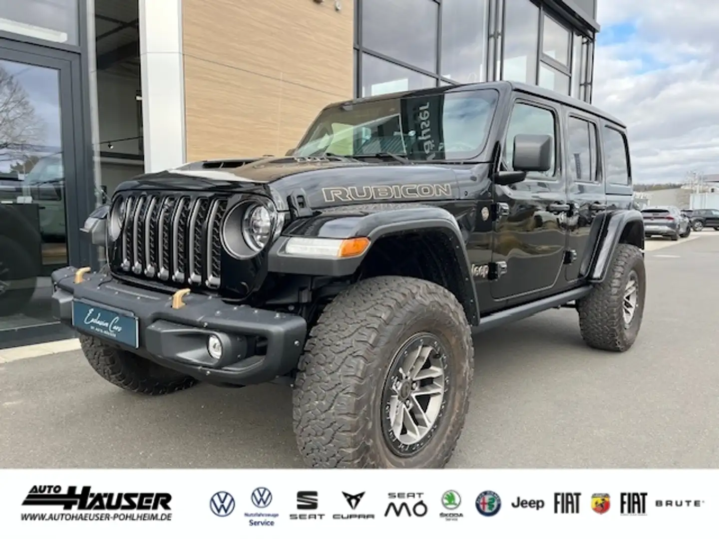 Jeep Wrangler Rubicon 392 6.4 HEMI V8 4x4 SOFORT SKY-ONE AHK LED Schwarz - 1