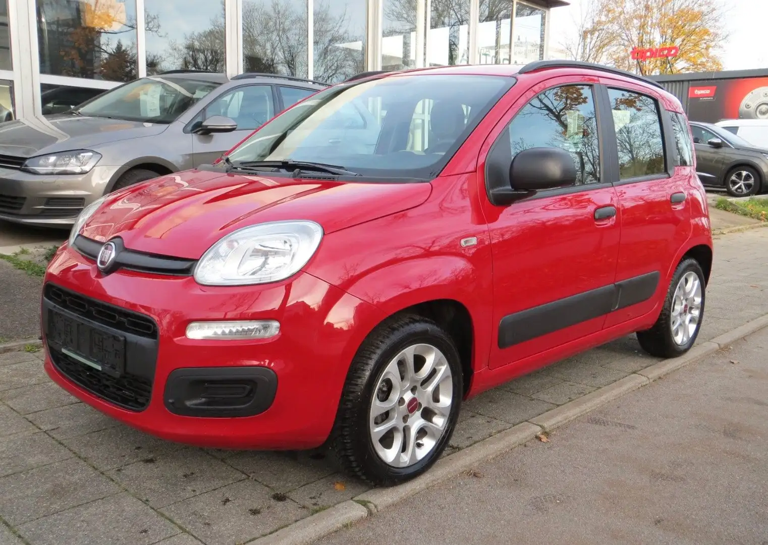 Fiat Panda Automatik*Klima*PDC*I Hand* Rouge - 1