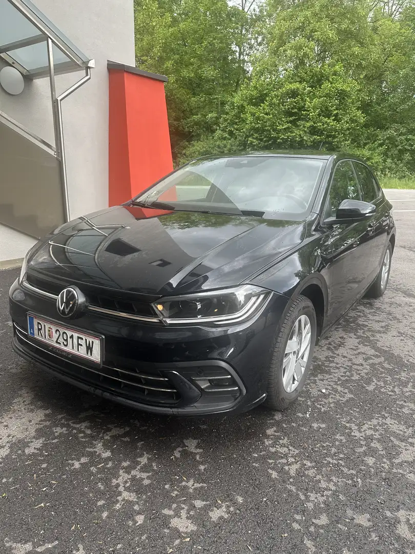 Volkswagen Polo 1,0 TSI DSG Style Schwarz - 1