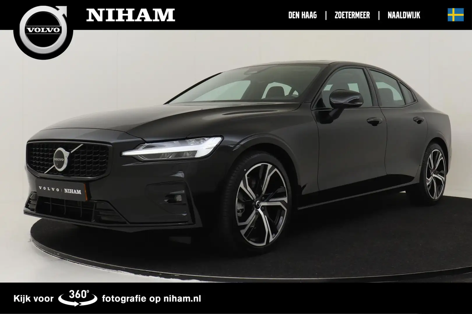 Volvo S60 B4 (M-HYBRID) ULTIMATE DARK -PANO.DAK|360°CAM|CLIM Zwart - 1