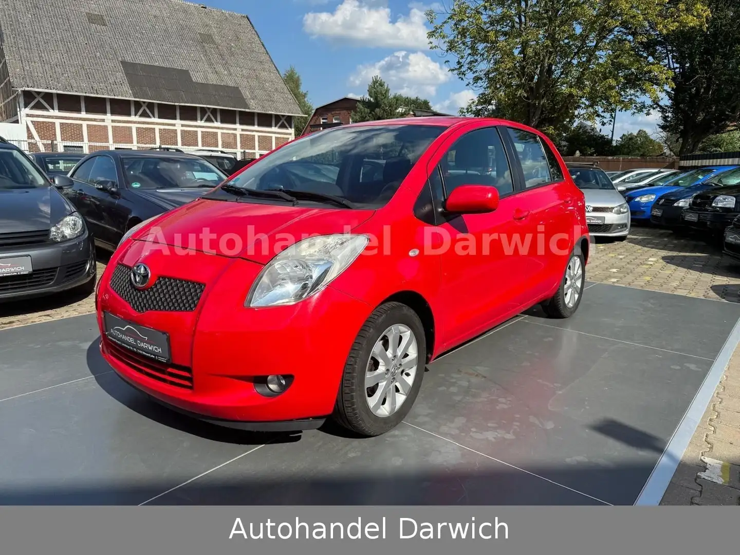 Toyota Yaris Team 1.0 Klima/4-Türig Top Rot - 1