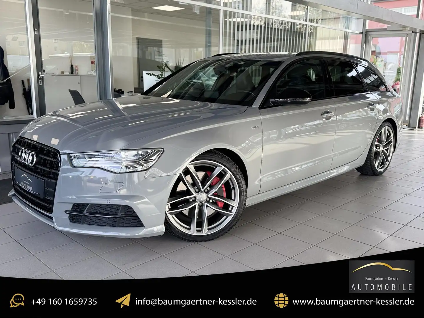 Audi A6 3.0 TDI S-LINE COMPETITION MATRIX KAMERA AHK Grau - 1