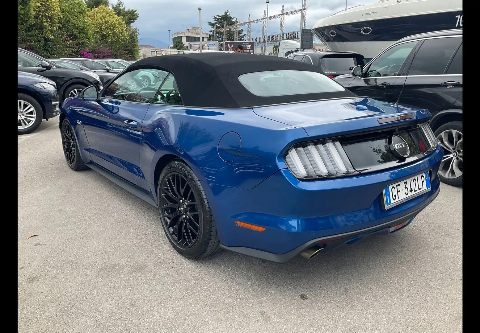 Ford Mustang Mustang Convertible 5.0 ti-vct V8 GT 421cv auto Blu/Azzurro - 2