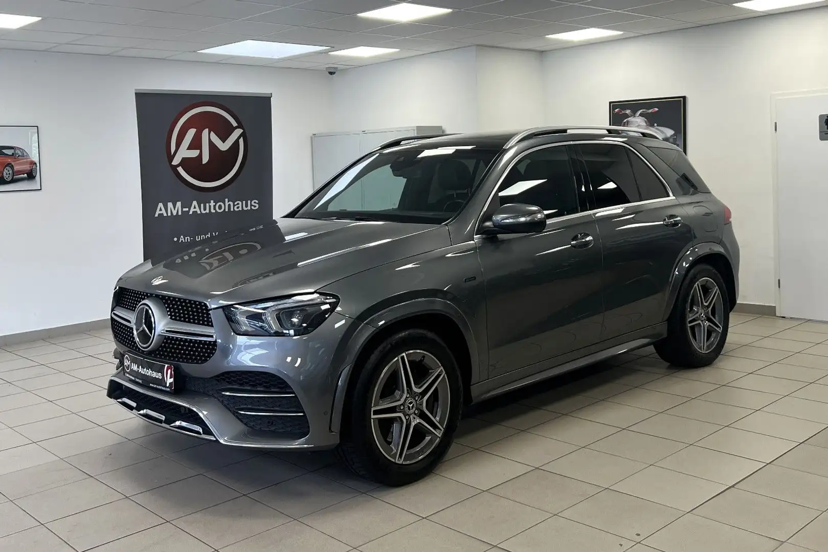 Mercedes-Benz GLE 350 de 4M *AMG*PanSD*ACC*HUD*Burmester*360°K Grau - 2