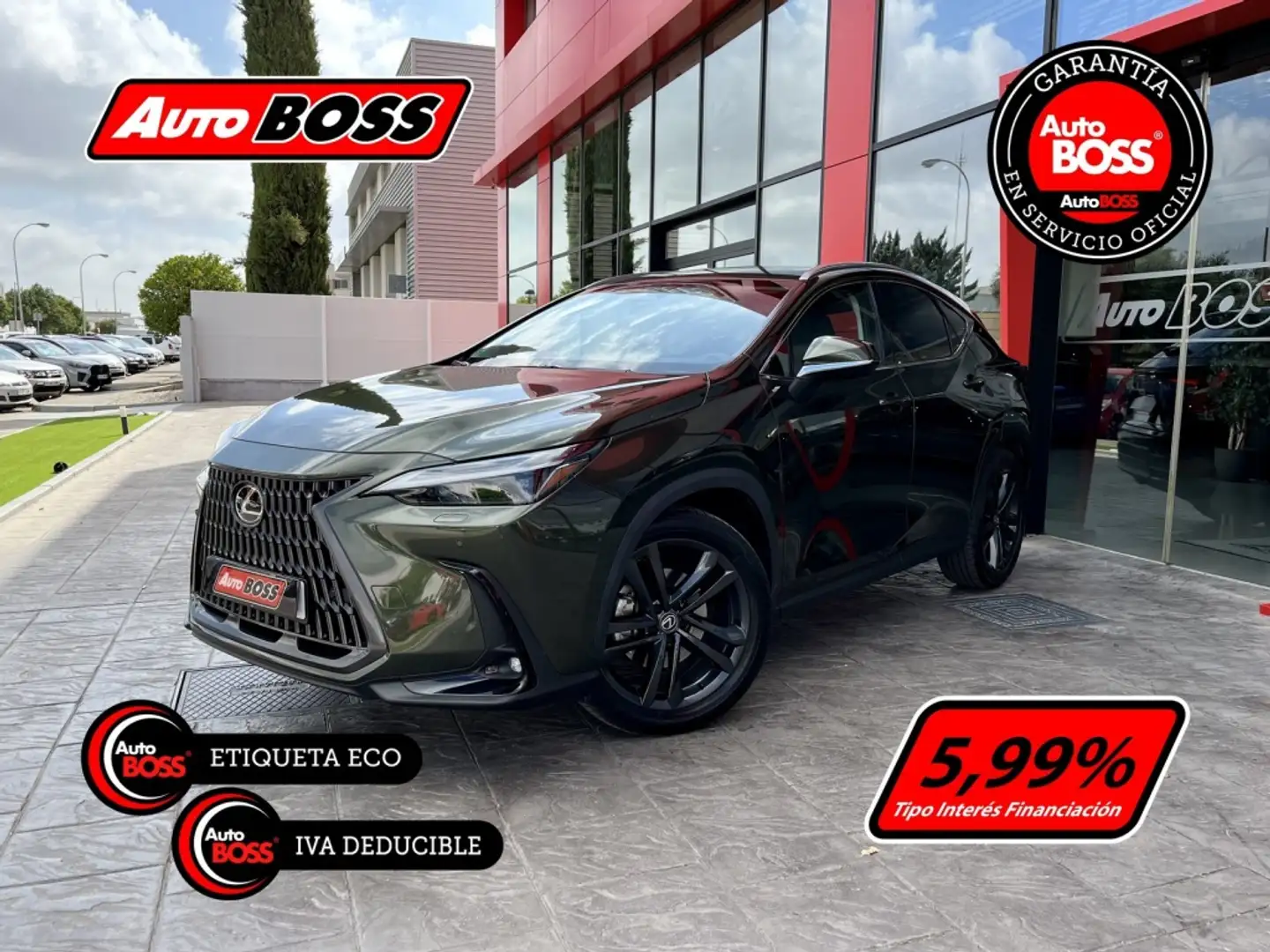 Lexus NX 350h Executive+ 4WD Zielony - 1