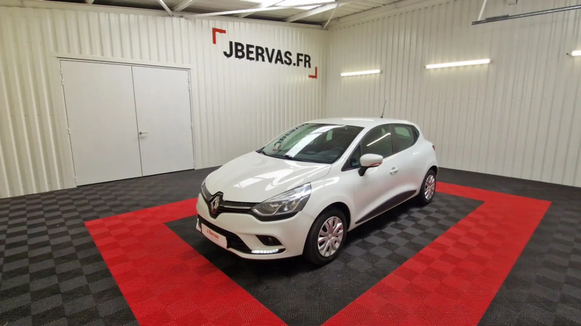Renault Clio IV Société Air Medianav dCi 90 Blanc - 1