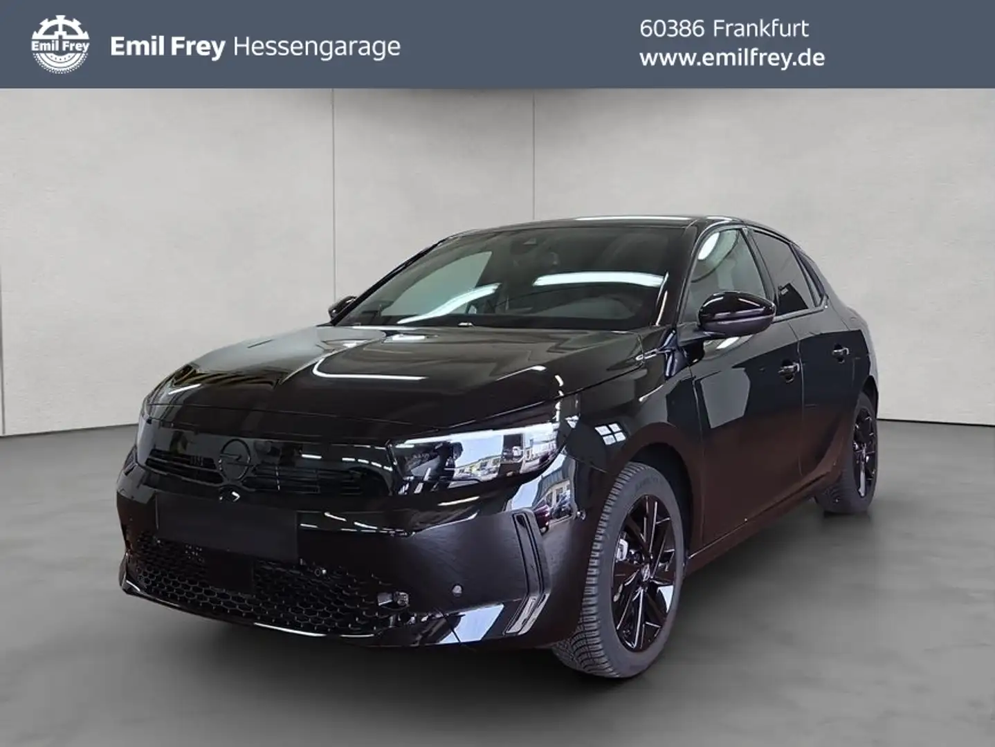 Opel Corsa 1.2 Direct Injection Turbo Automatik GS Schwarz - 1