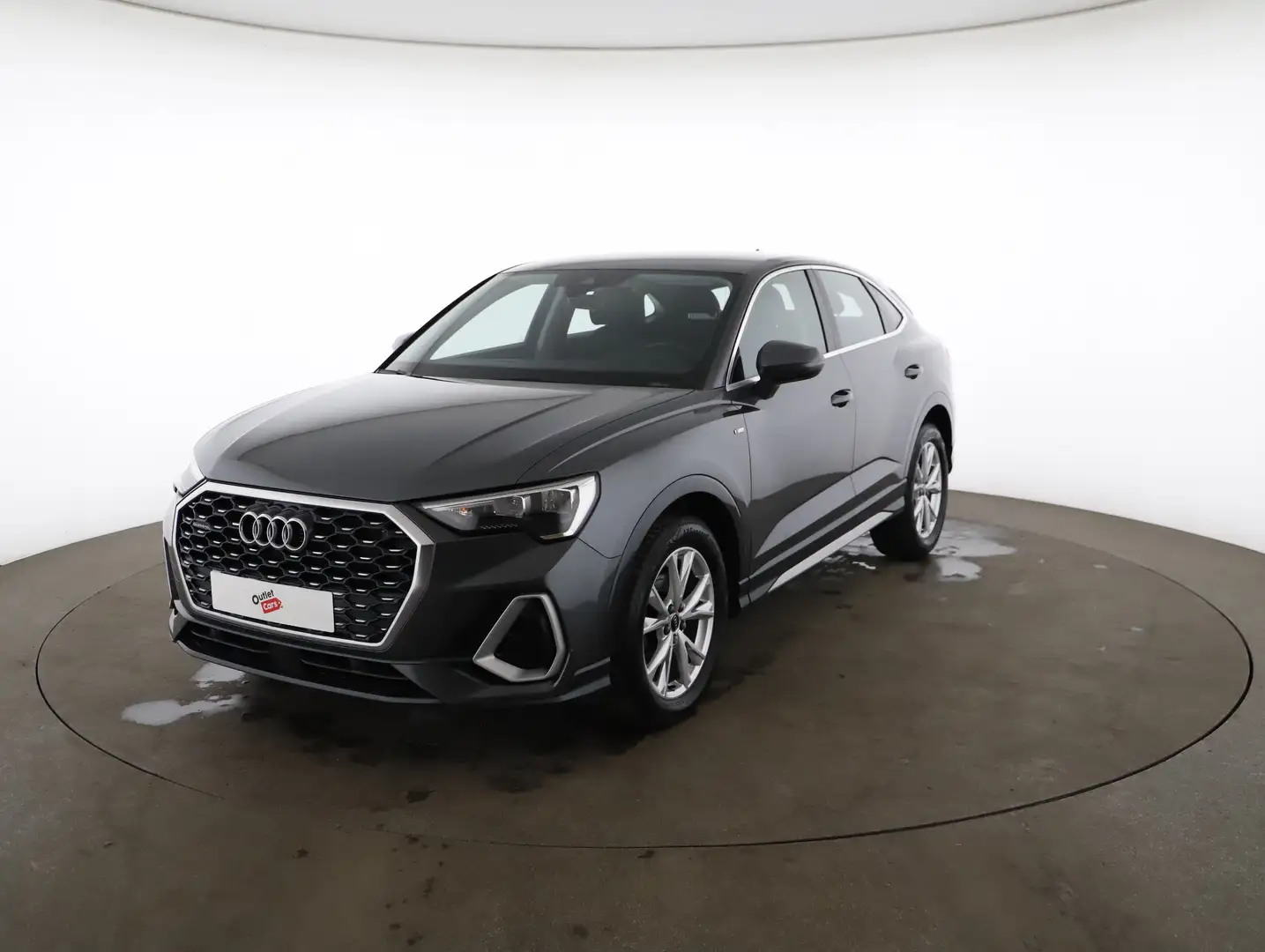 Audi Q3 SB 35 TDI Aut. quattro S-Line ASSIST+LEDER+NAV Grau - 2