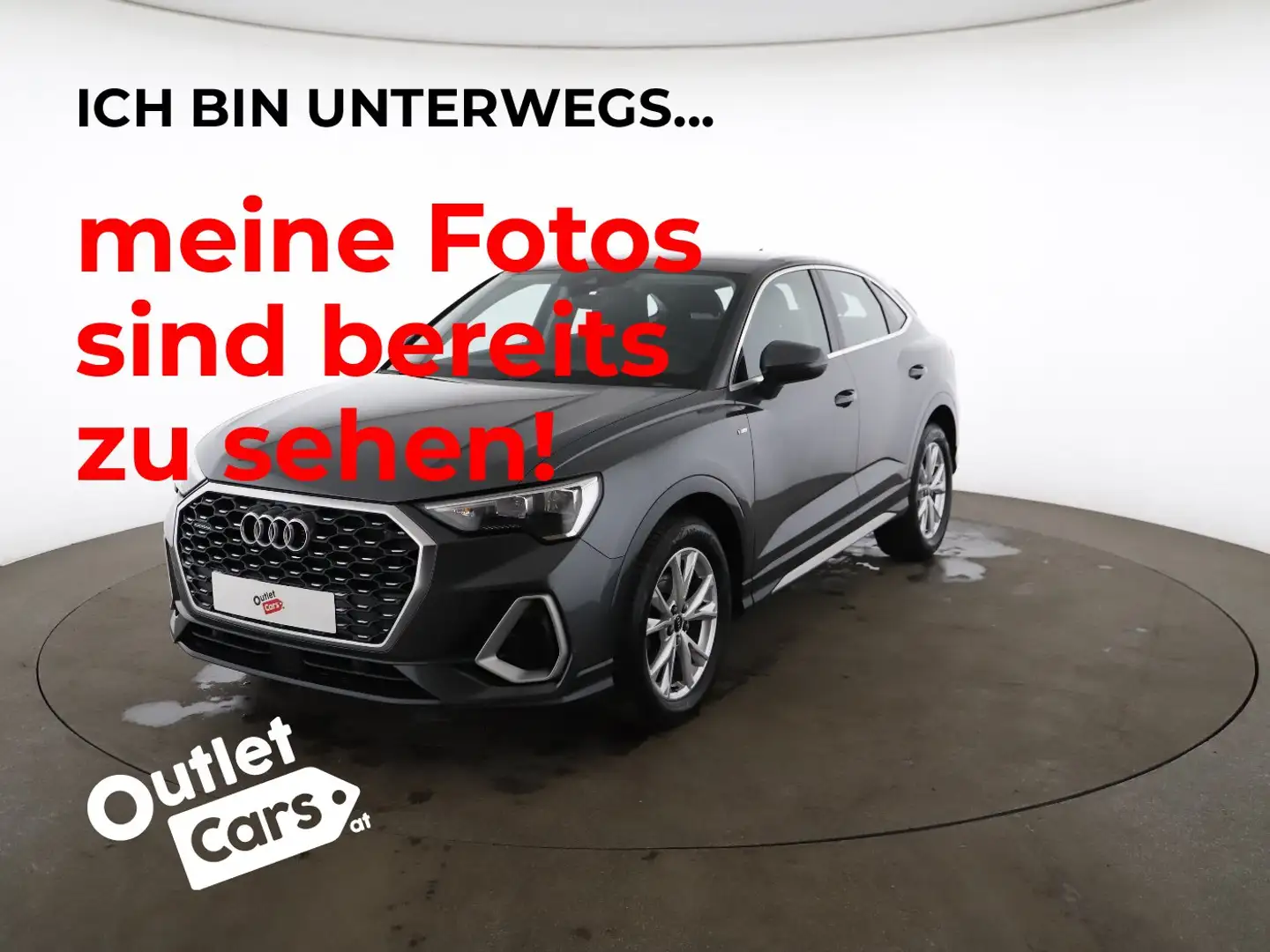 Audi Q3 SB 35 TDI Aut. quattro S-Line ASSIST+LEDER+NAV Grau - 1