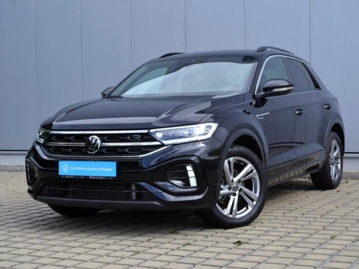 Volkswagen T-Roc 1.5 TSI R-Line AHK/17-ZOLL+SFW/IQ.DRIVE-PAKET/LED Schwarz - 2