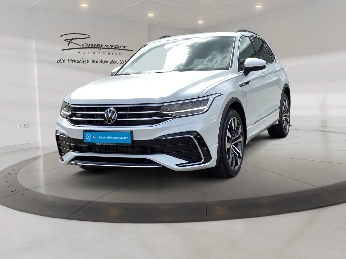 Volkswagen Tiguan 1.5 TSI DSG R-Line AHK ACC LED Standh. Weiß - 2
