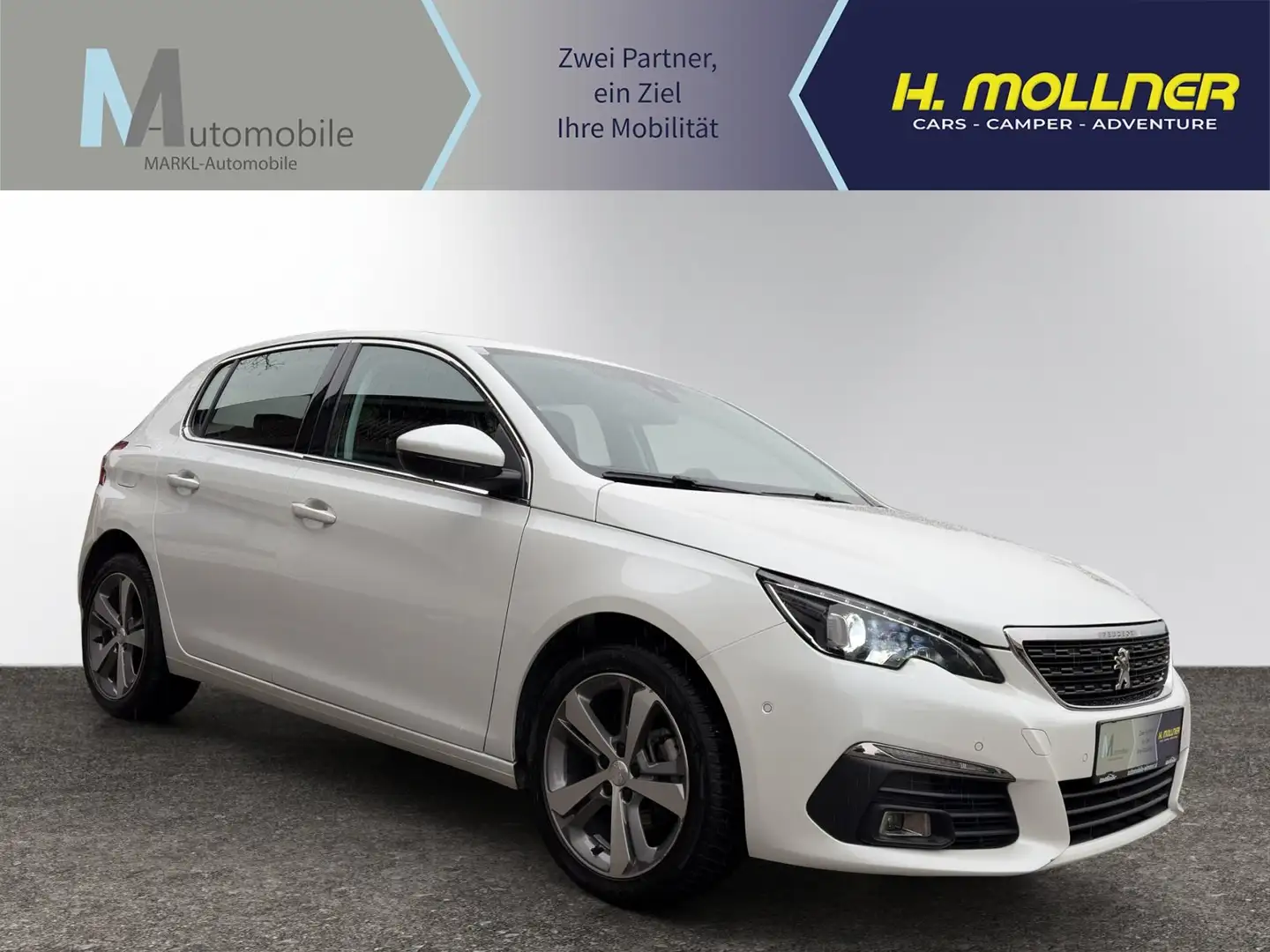 Peugeot 308 GT-Line 1,5 BHDI EAT8 Weiß - 1