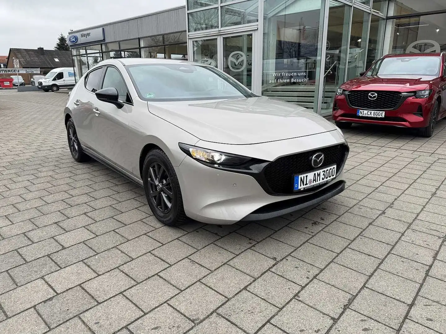 Mazda 3 e-SKYACTIV-G 140 M-Hybrid Homura Grau - 1
